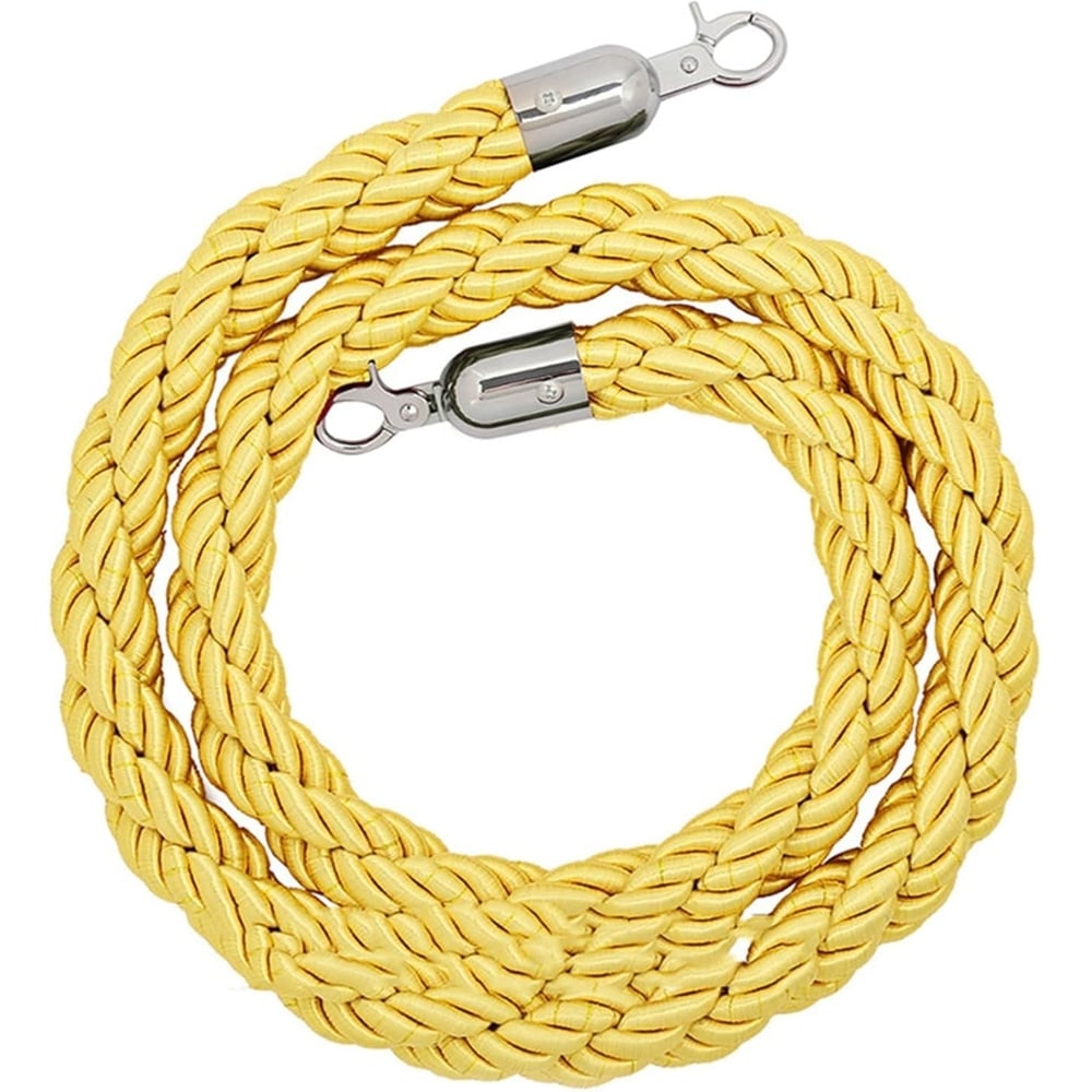 Изображение товара Пеньковый канат Turbosky PL-6 желтый 1.5м диаметр 32мм натуральный материал