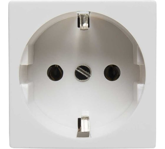 Изображение товара Розетка электрическая SPL 2К+З, белый, 1 шт. 200070