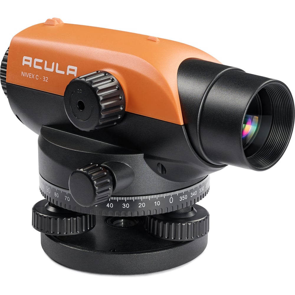 Изображение товара Оптический нивелир ACULA NIVEX C-32 с кратностью 32 и точностью ±1.5 мм/км