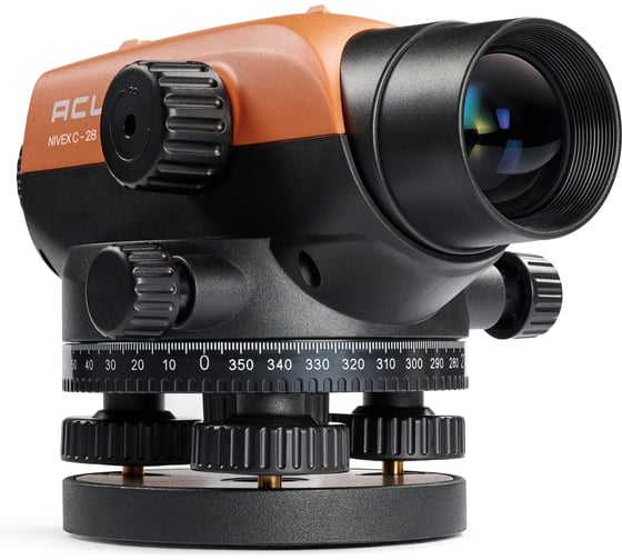 Изображение товара Оптический нивелир ACULA NIVEX C-28 (кратн.х28; точн.±1.5 мм/км;объектив 40 мм) LA00103