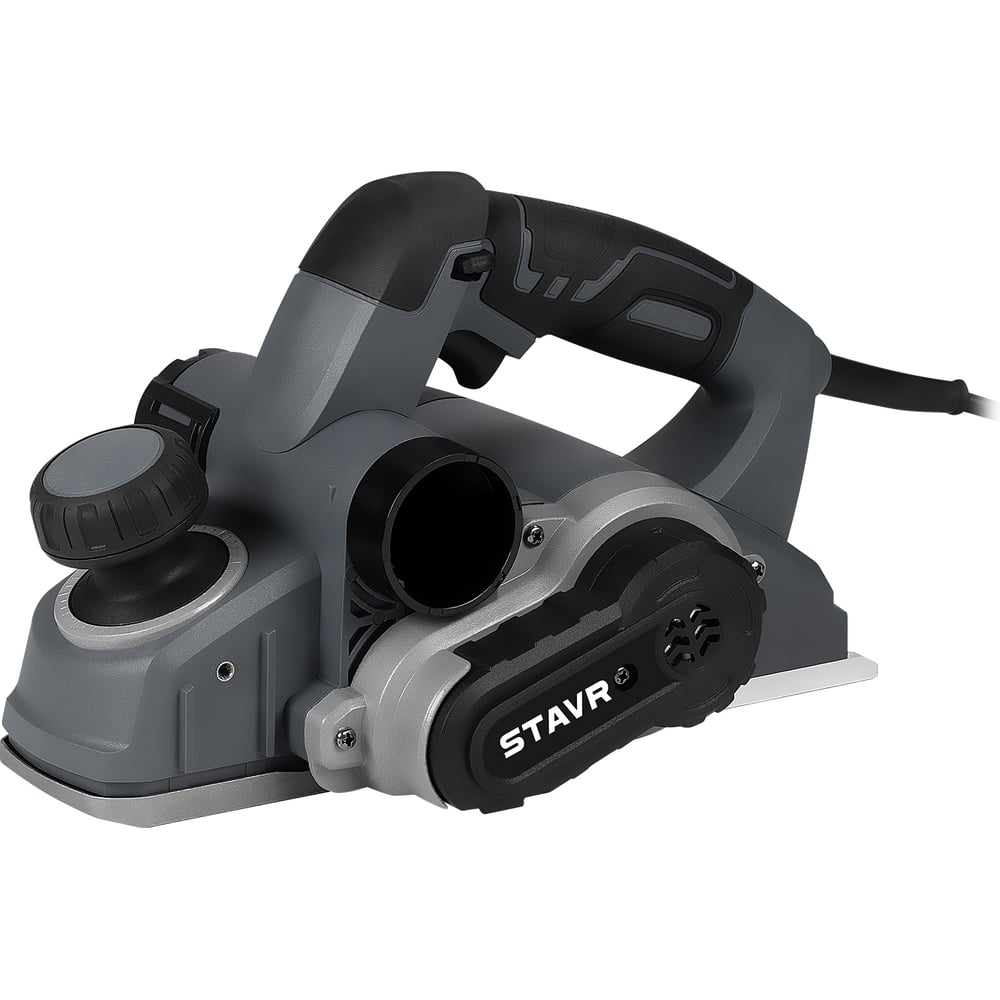 Изображение товара Рубанок Ставр STAVR с глубиной строгания 4 мм и мощностью 1100 Вт