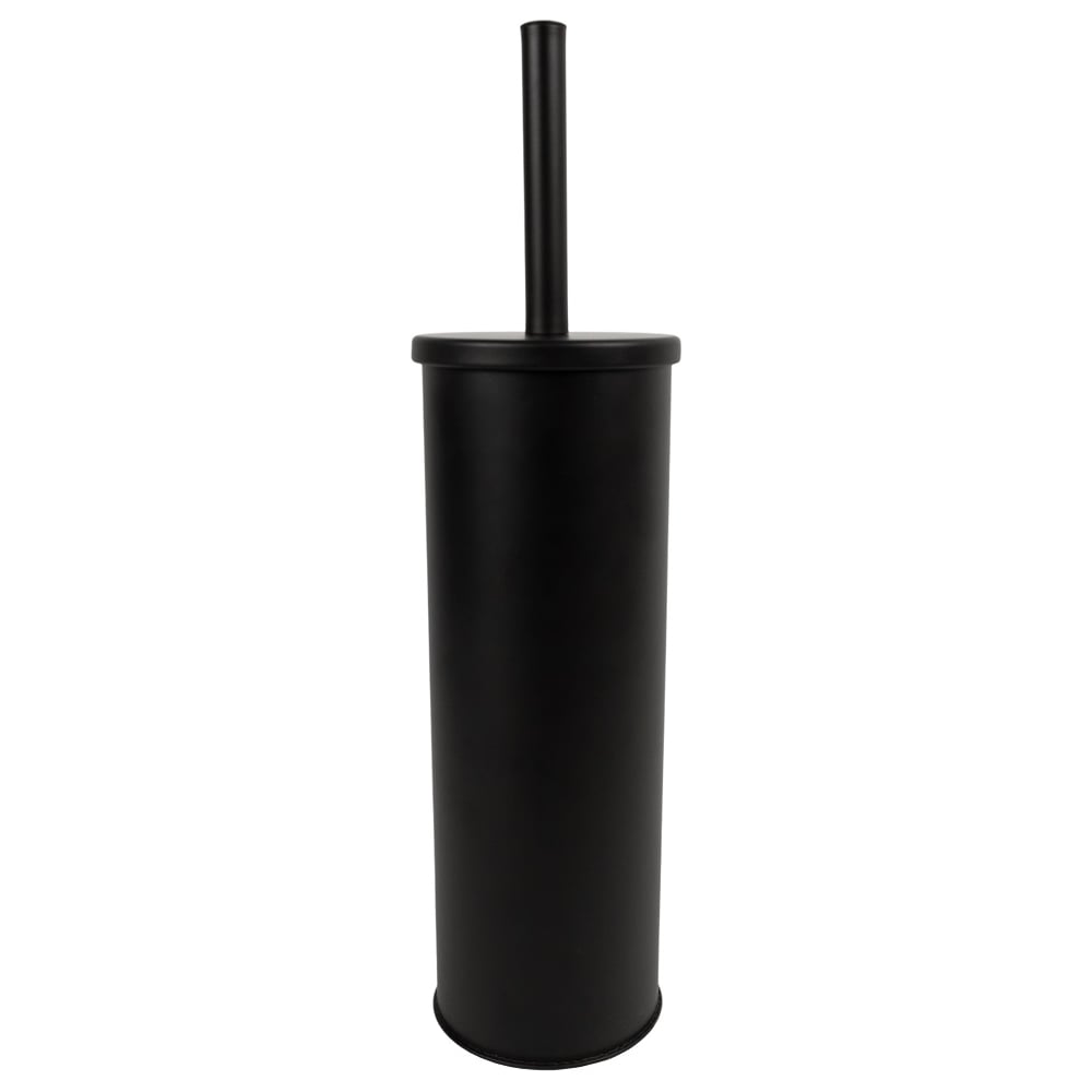 Изображение товара Эрш напольный Delphinium BIR0016AA-TOH из металла черный с крышкой