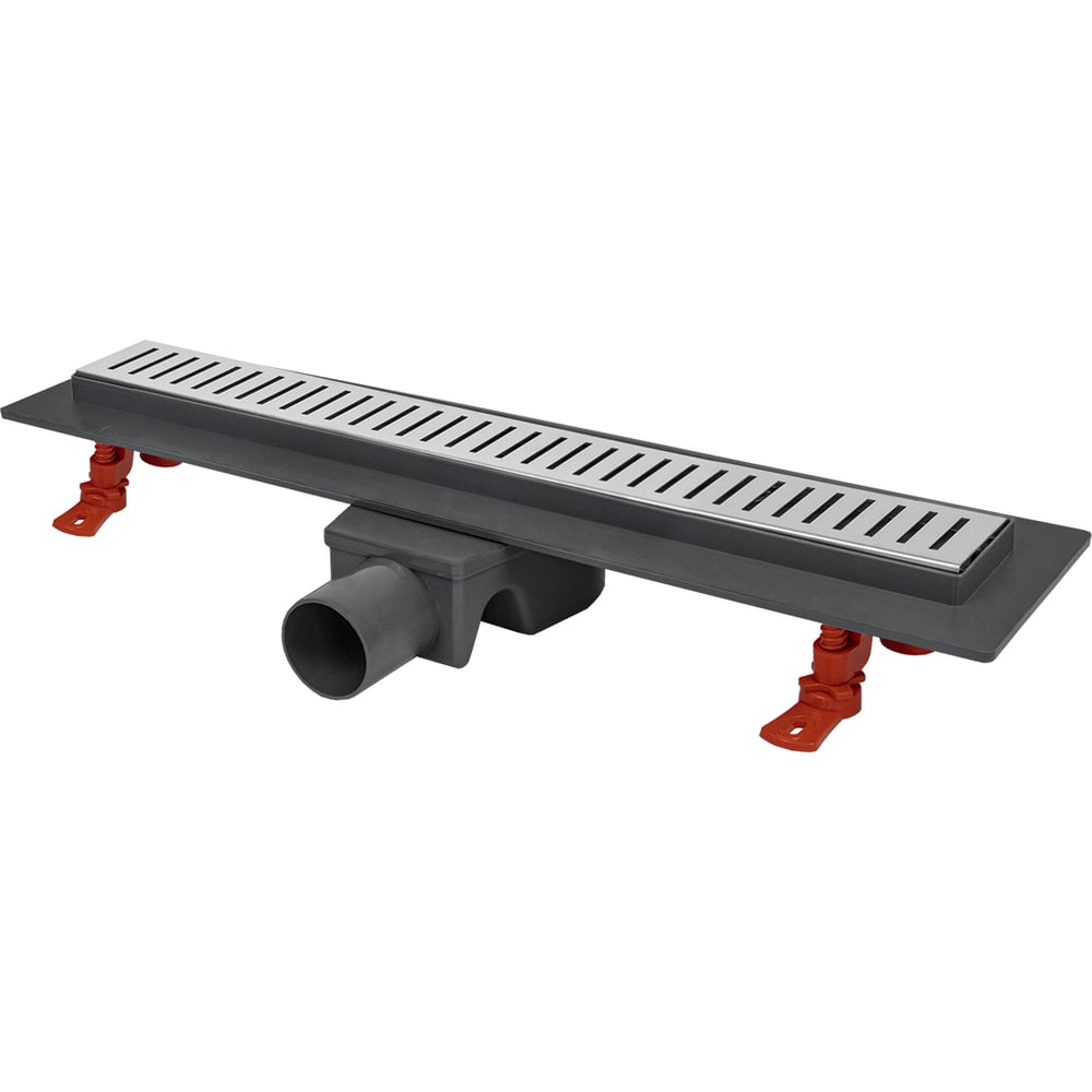 Изображение товара Трап линейный MPF 500 мм с метал. решеткой для монтажа в пол