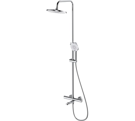 Изображение товара Тропическая душевая система термостатическая RUSH с изливом хром ST4235-70