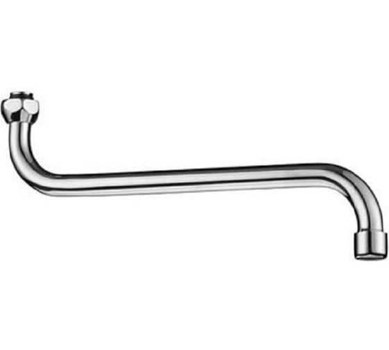 Изображение товара Излив GRIALE круглый стандарт для смесителя, русская гайка 16 см, длина 37 см PS440L16