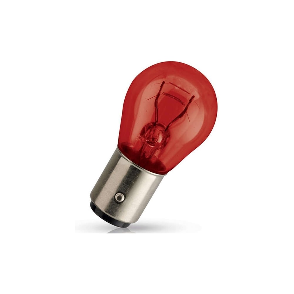 Изображение товара Автомобильная лампа PHILIPS PR21/5W BAY15d 12V красная упак 10 шт