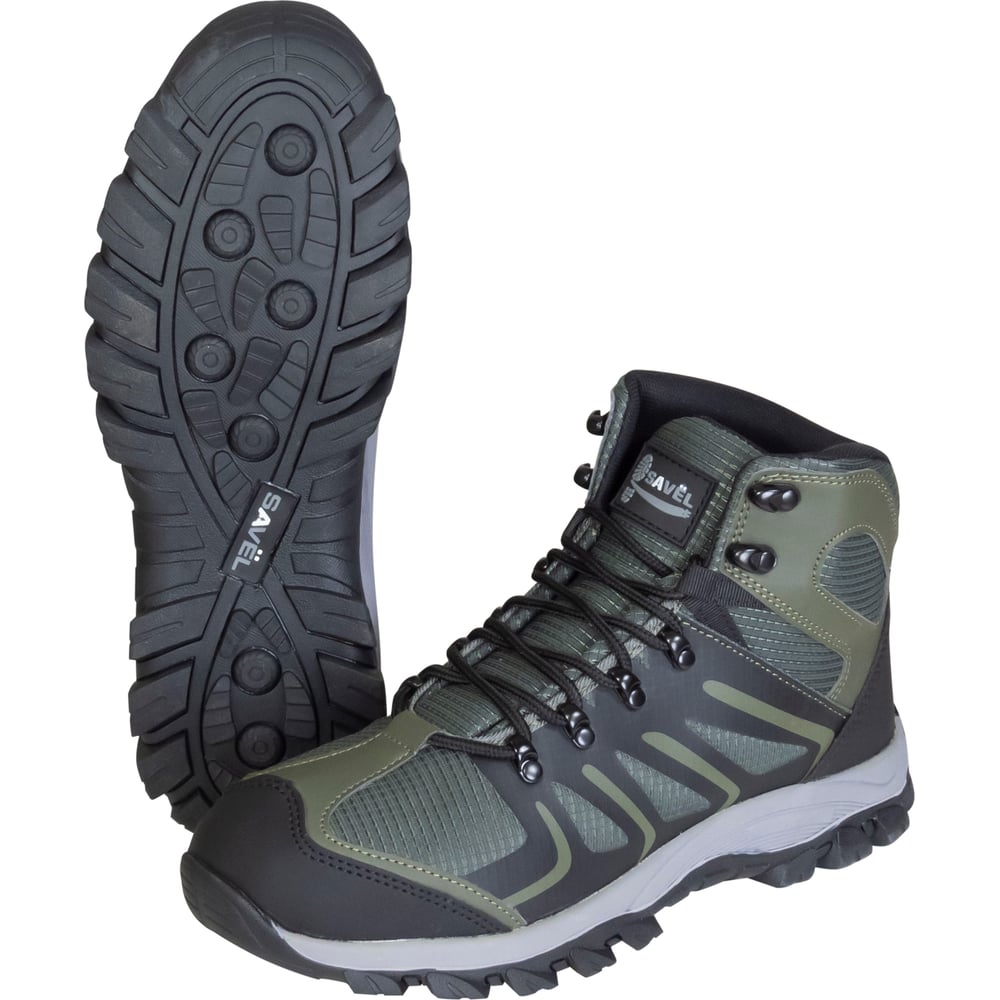 Изображение товара Ботинки СИРИУС Сириус-Бостон мужские, резина, 47 размер, темно-зеленые/черные