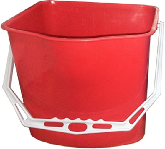 Изображение товара Ведро для тележки ACG 17л красное 1010542