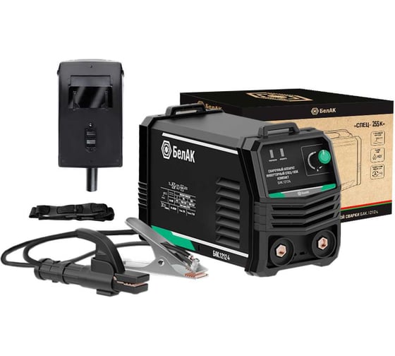 Изображение товара Сварочный аппарат инверторный БелАК 255К, компактный БАК.12124