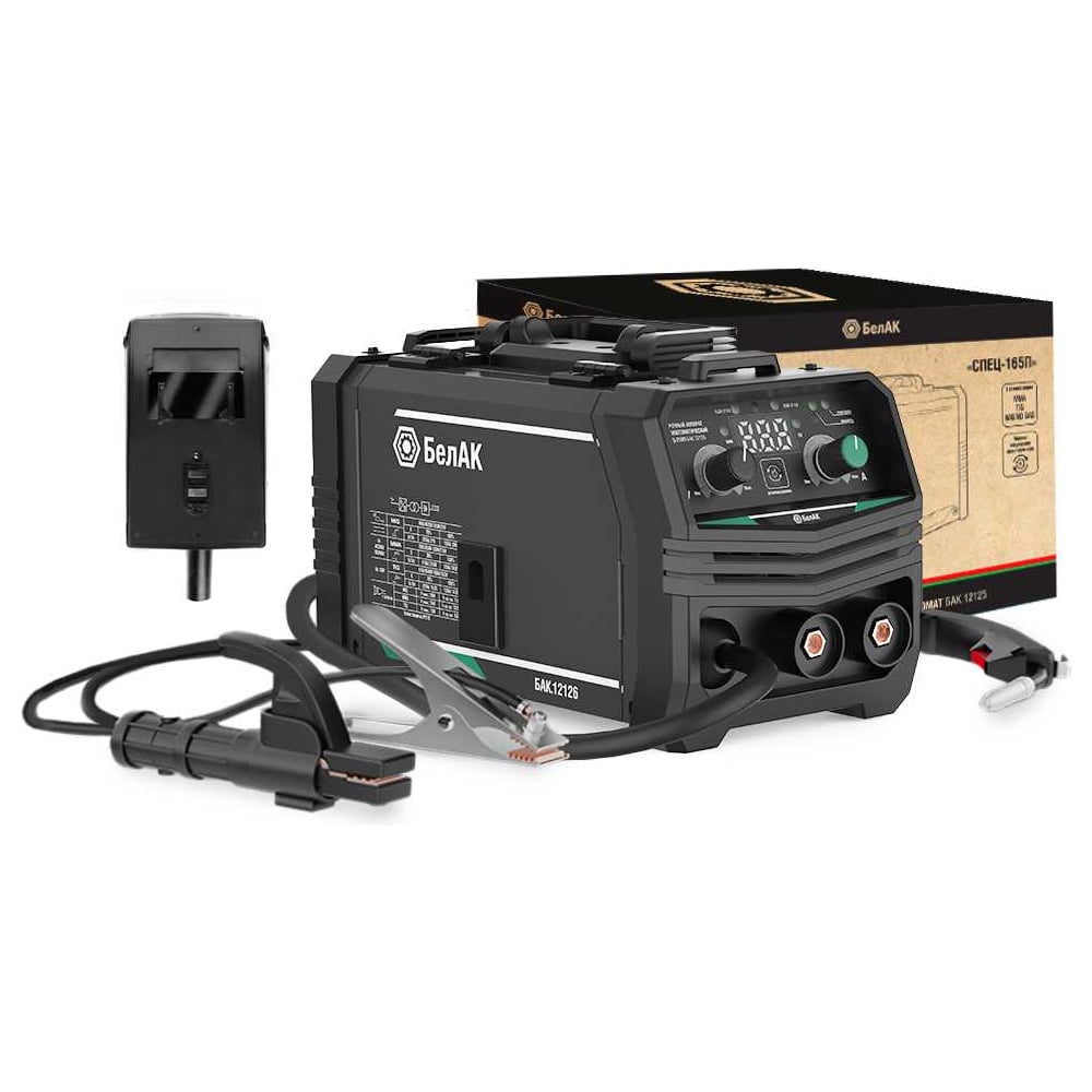 Изображение товара Полуавтоматический сварочный аппарат БелАК 210П 3 в 1 MMA MIG TIG