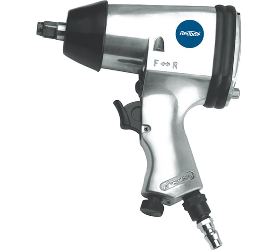 Изображение товара Пневматический гайковёрт ударный Redbo RP-7404 1/2, 312Нм,141л/мин, 6,3бар 7000об/мин 38826