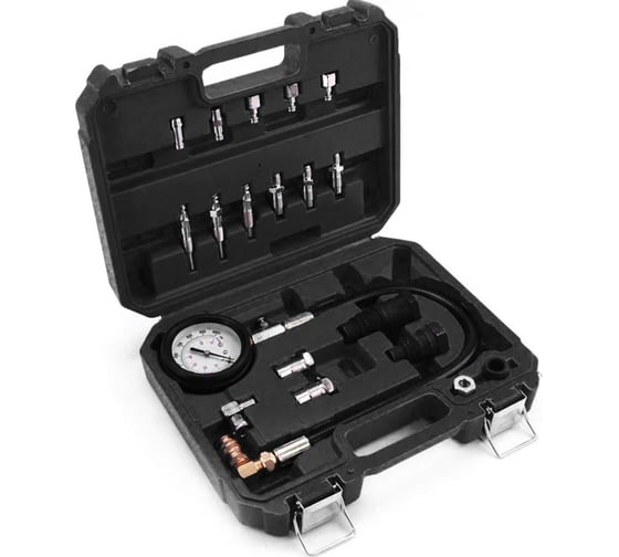 Изображение товара Компрессометр для дизельных двигателей AIRLINE PRO набор 19 предметов, кейс ATAA018
