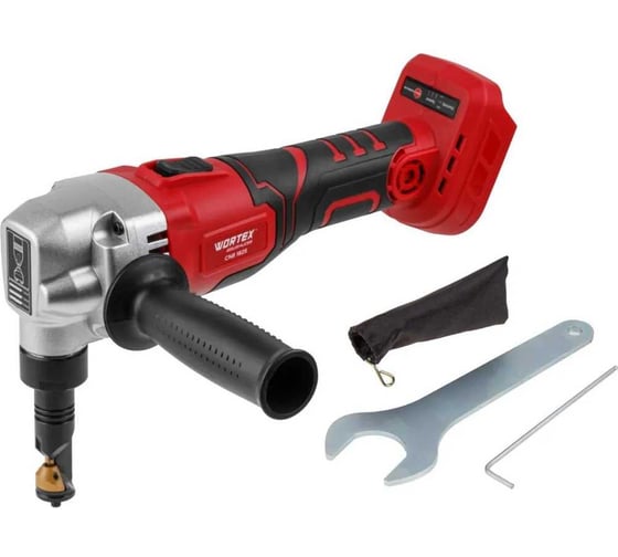 Изображение товара Аккумуляторные ножницы WORTEX высечные CNB 1825 XLT SOLO бесщеточные, 18В, 800-2300 ход/мин, до 2,5мм 1318928