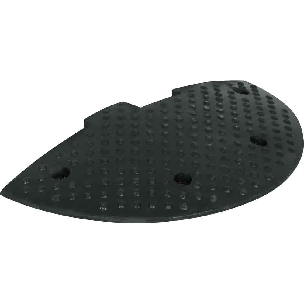 Изображение товара Лежачий полицейский AIRLINE ИДН 500мм(2), концевой элемент, резина, черный ADSB004