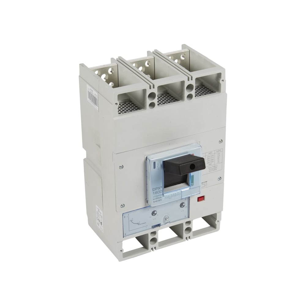 Изображение товара Автоматический выключатель Legrand DPX³ 1600 3П 800А 36кА для защиты цепей