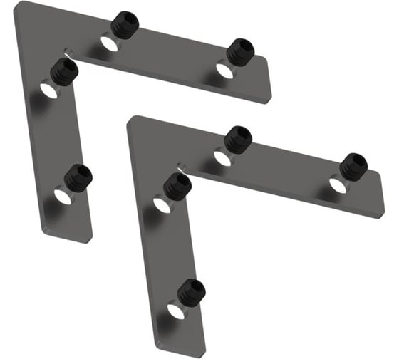 Изображение товара Угловой плоский соединитель NOVOTECH для арт 135129-135130 2 шт. в комплекте 135134