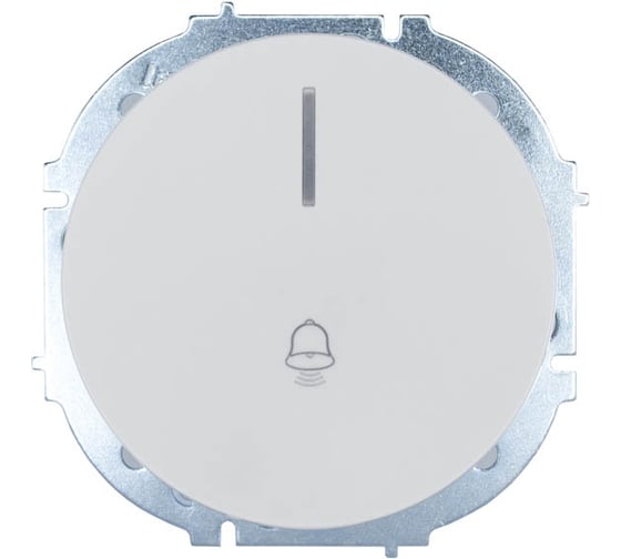 Изображение товара Кнопка звонка с подсветкой белый Lezard OSEN 743-0288-108