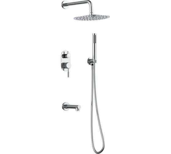 Изображение товара Встраиваемая душевая система Gid Edessa L070-CH-VD3 L070CHVD3
