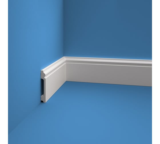 Изображение товара Плинтус AGIS Экополимер (100x16 мм; 2000 мм) EP005