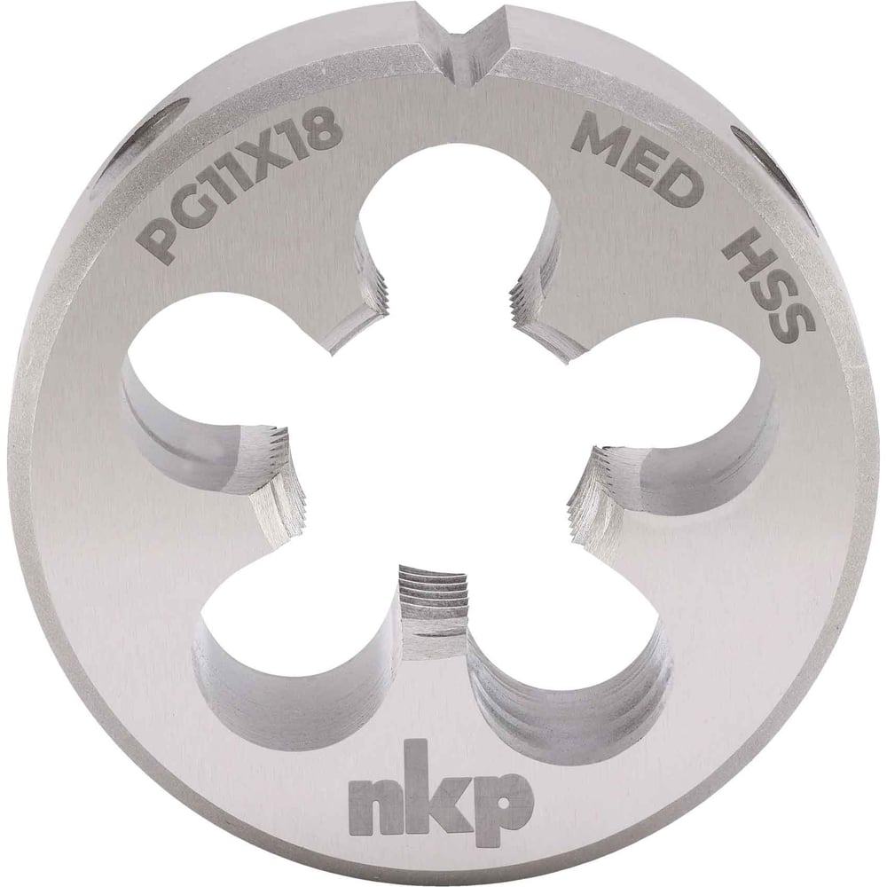 Изображение товара Плашка трубная электротехническая NKP PG11 -18, DINEN40430, HSS, 80гр. 45x14мм 243110N