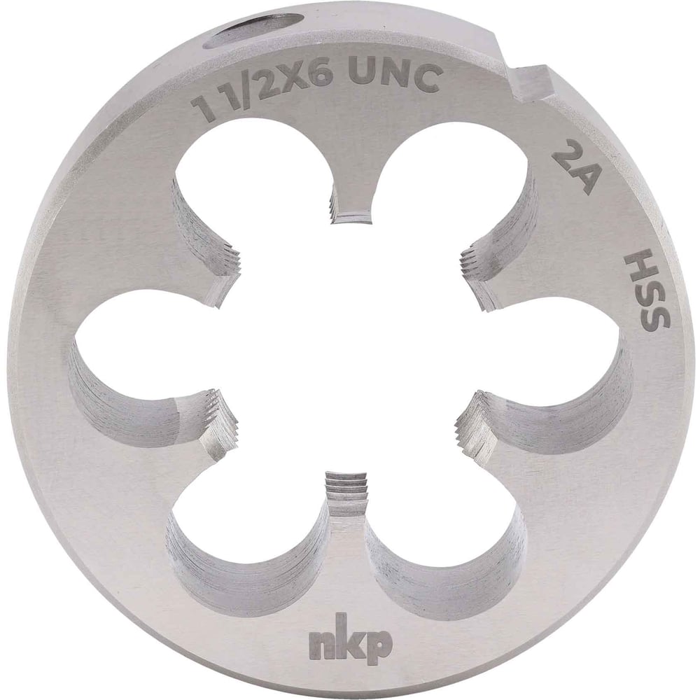 Изображение товара Плашка NKP UNC 1 1/2 -6 DIN EN 22568 HSS 75x30мм