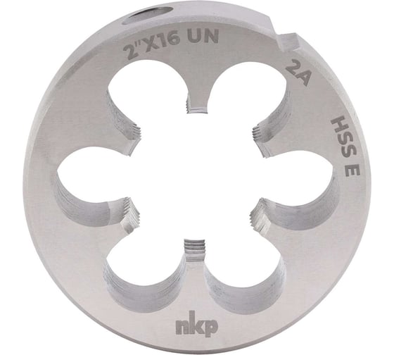 Изображение товара Плашка NKP UN 2.0 -16, DINEN22568, HSS,E 2A, 90x22мм 29920000UN16