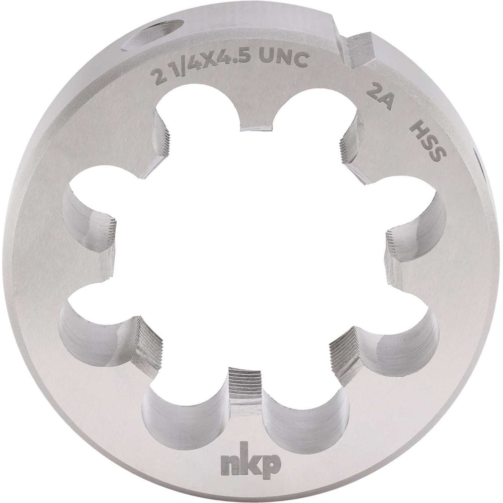 Изображение товара Плашка NKP UNC 2 1/4 -4.5 DINEN22568, HSS, 2A, 105x36мм 245214N