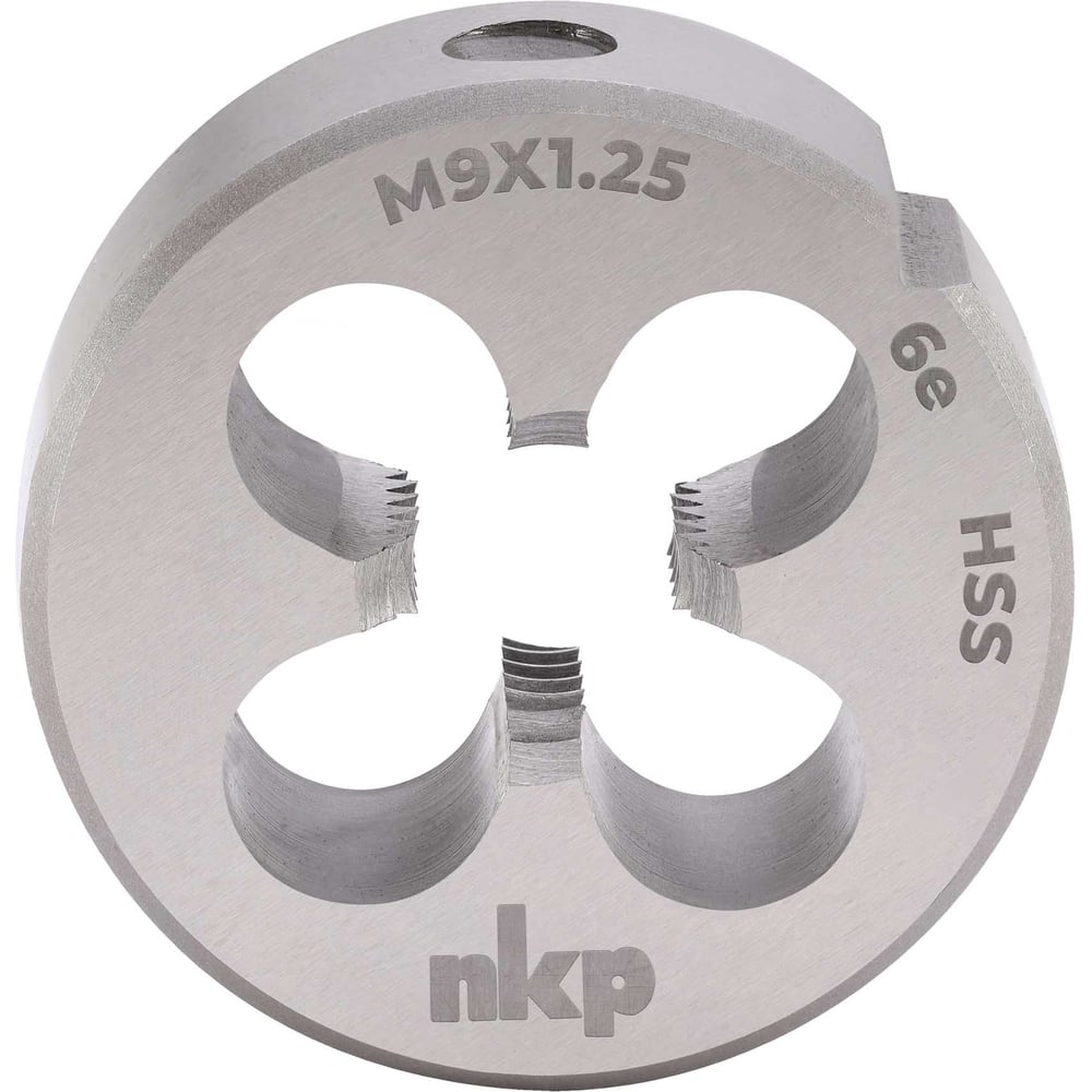 Изображение товара Плашка NKP М9 шаг 1.25мм DIN EN 22568 HSS 6e 25х9мм