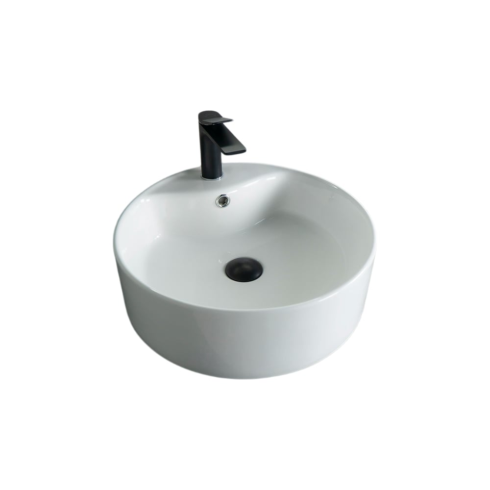 Изображение товара Раковина накладная Gid N9008b белая 460x460мм современная серия Esfera