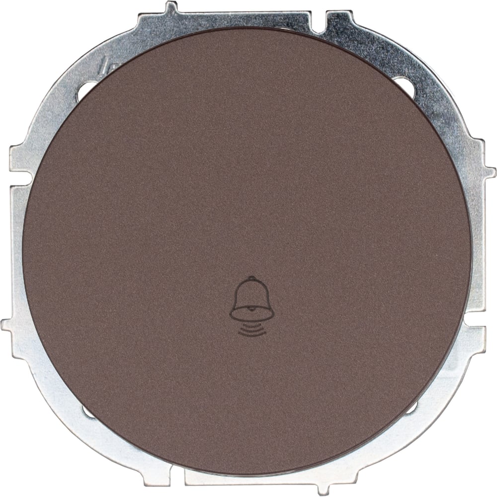 Изображение товара Кнопка звонка Lezard OSEN шоколад проводная встраиваемая с подсветкой