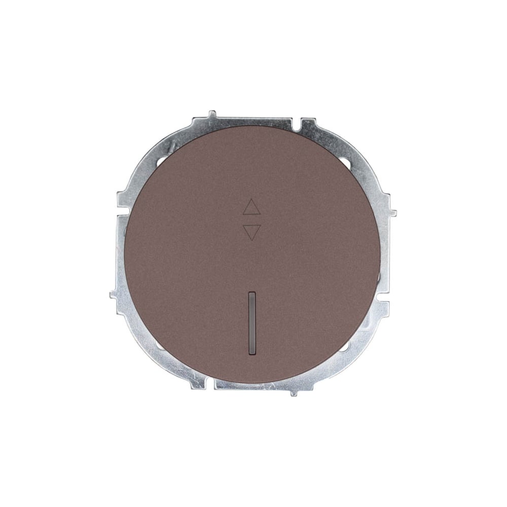 Изображение товара Выключатель проходной Lezard OSEN с подсветкой, шоколад 743-7388-114