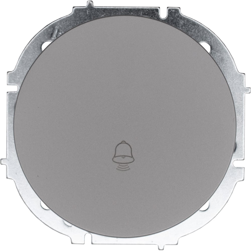 Изображение товара Кнопка звонка Lezard OSEN серый матовый 743-7488-103 для бытового использования