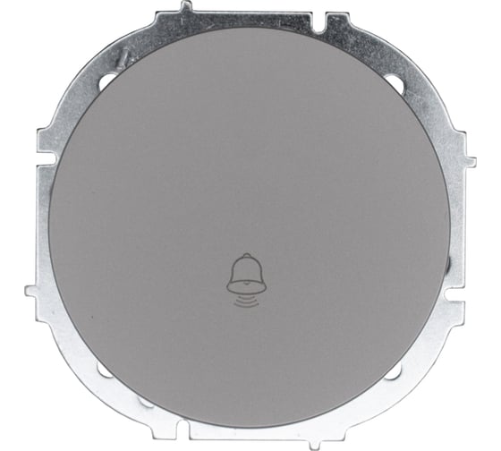 Изображение товара Кнопка звонка серый матовый Lezard OSEN 743-7488-103