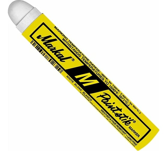 Изображение товара Маркер-карандаш Markal M PAINTSTIK WHITE белый 81920