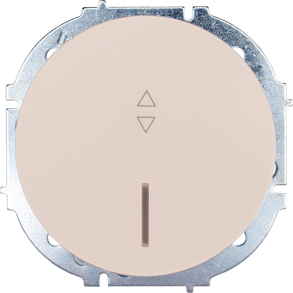 Изображение товара Выключатель проходной Lezard OSEN с подсветкой слоновая кость 743-9088-114