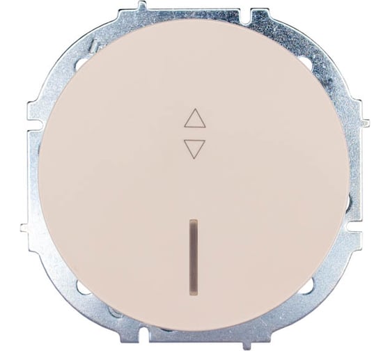 Изображение товара Выключатель проходной Lezard OSEN с подсветкой, слоновая кость 743-9088-114