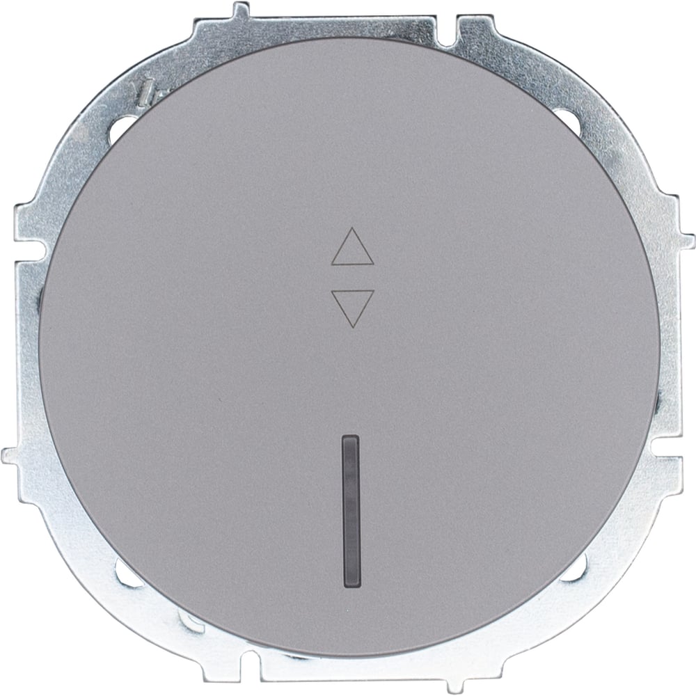 Изображение товара Выключатель проходной с подсветкой серый матовый Lezard OSEN 743-7488-114