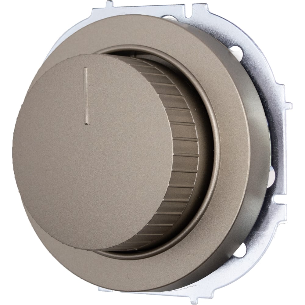 Изображение товара Диммер Lezard OSEN для LED ламп 250 Вт встраиваемый поворотный механизм титан