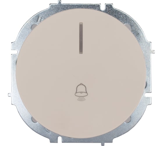 Изображение товара Кнопка звонка с подсветкой слоновая кость Lezard OSEN 743-9088-108
