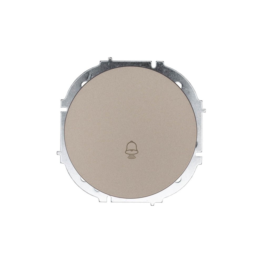 Изображение товара Кнопка звонка Lezard OSEN титан 743-3788-103