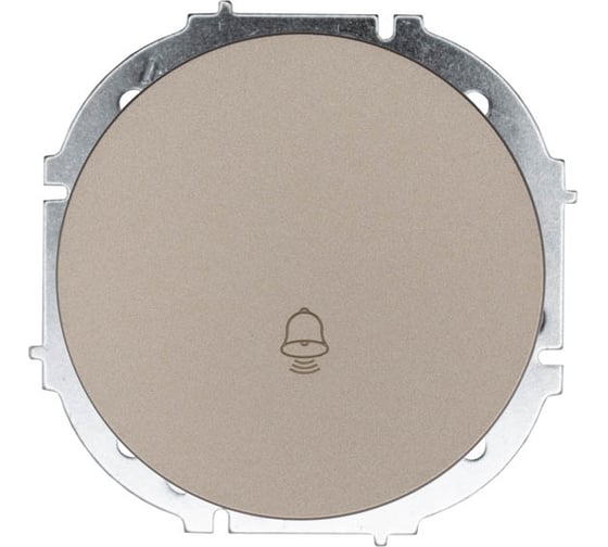 Изображение товара Кнопка звонка Lezard OSEN титан 743-3788-103