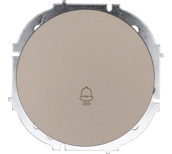 Изображение товара Кнопка звонка титан Lezard OSEN 743-3788-103