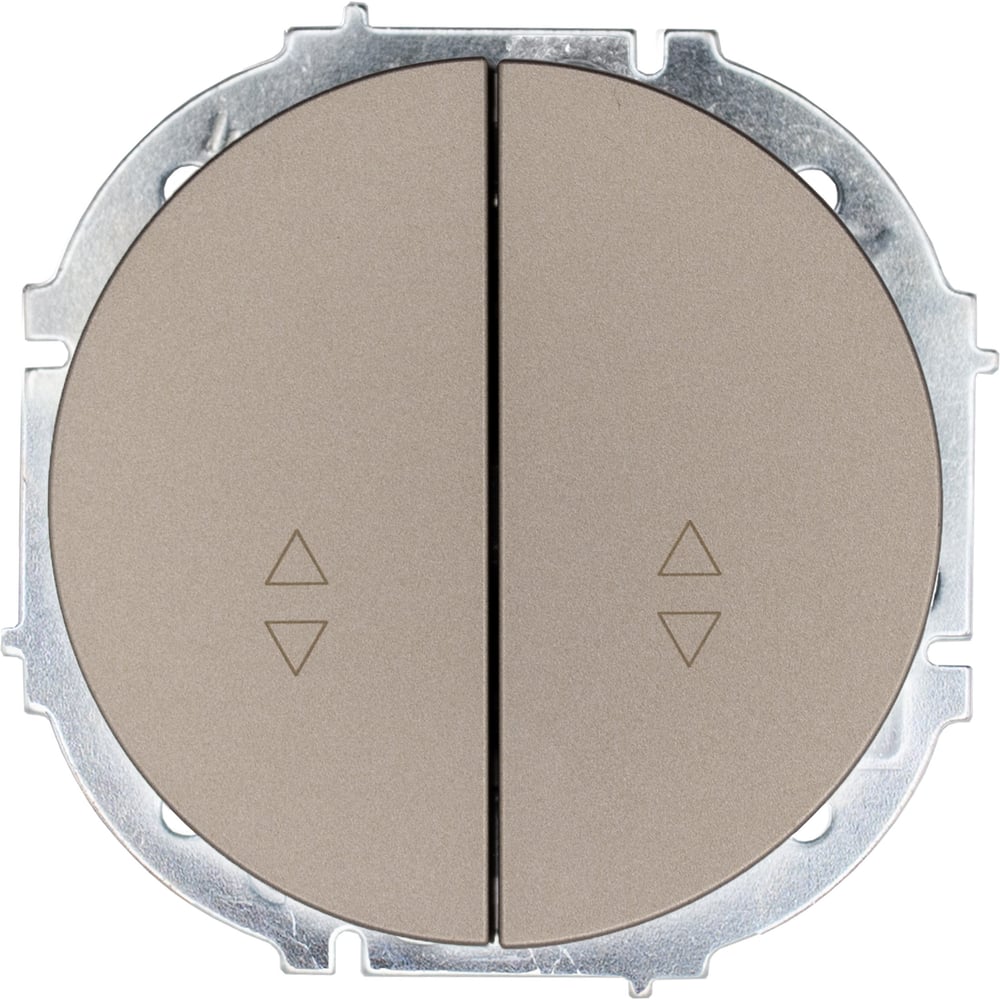 Изображение товара Выключатель проходной Lezard OSEN двойной титан 743-3788-106 Изображение товара Выключатель проходной Lezard OSEN двойной титан 743-3788-106