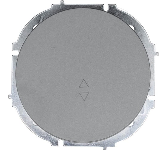 Изображение товара Выключатель проходной Lezard OSEN серый матовый 743-7488-105