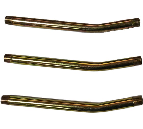 Изображение товара Трубка изогнутая MasloSmenka 150 мм для смазочных шприцев, компл. 3 шт., 020210-03