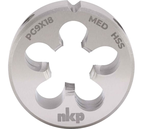 Изображение товара Плашка трубная электротехническая NKP PG9 -18 DINEN40430 HSS 80гр. 45x14мм 243090N