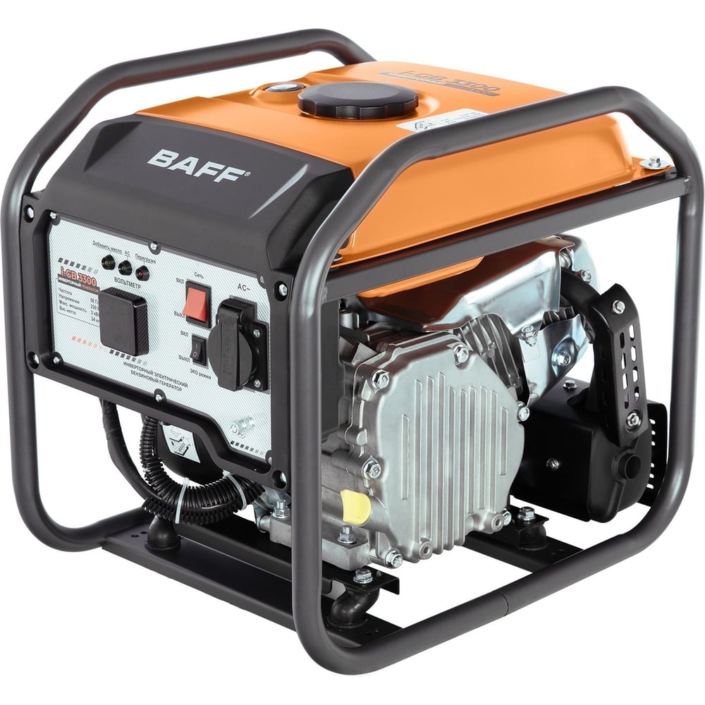 Изображение товара Инверторный бензиновый генератор BAFF i-GB 3300 3 кВт для дома