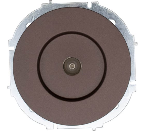 Изображение товара Розетка ТВ оконечная Lezard OSEN шоколад 743-7388-130