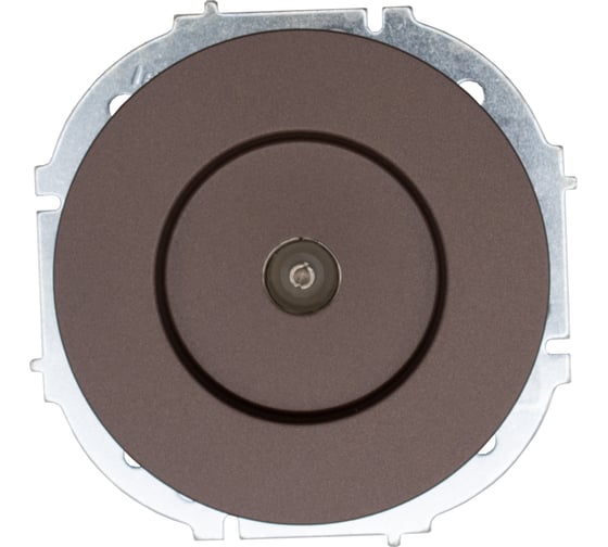 Изображение товара Розетка ТВ оконечная Lezard OSEN шоколад 743-7388-130