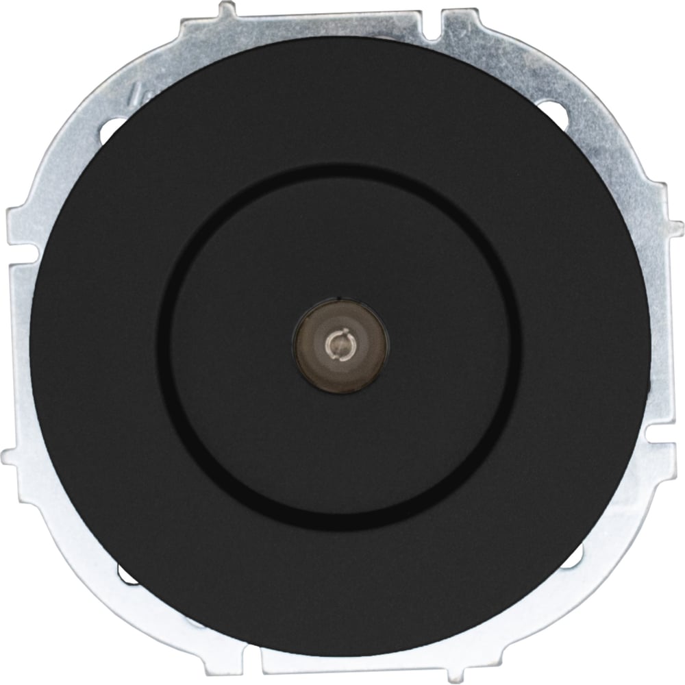 Изображение товара Розетка ТВ проходная Lezard OSEN чёрный бархат 743-4288-129